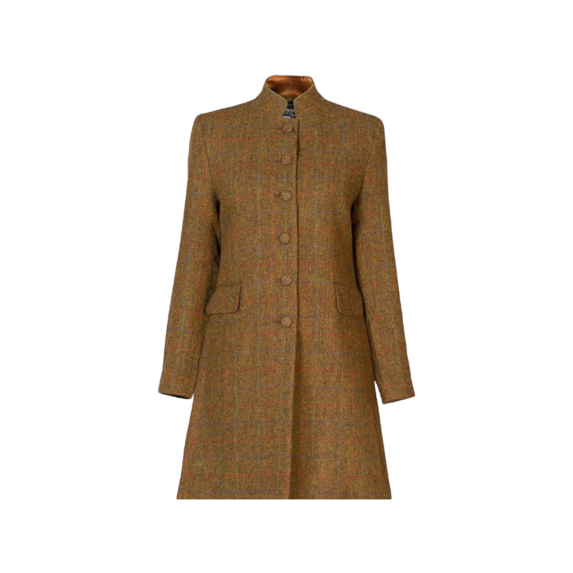 Ladies Harris Tweed Jacket (Sammie) - Brown Check