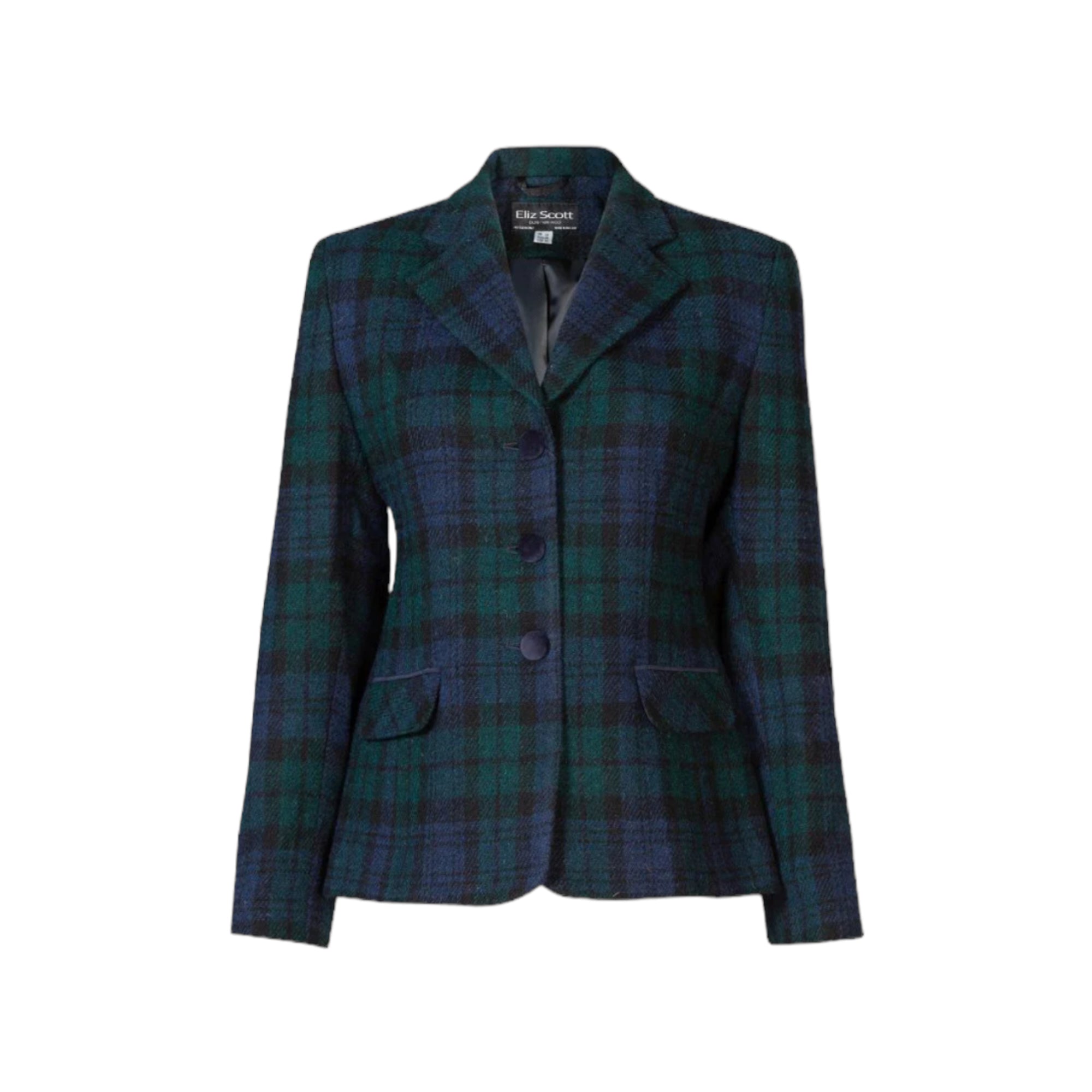 Women’s Harris Tweed Jacket (Melanie) - Blackwatch