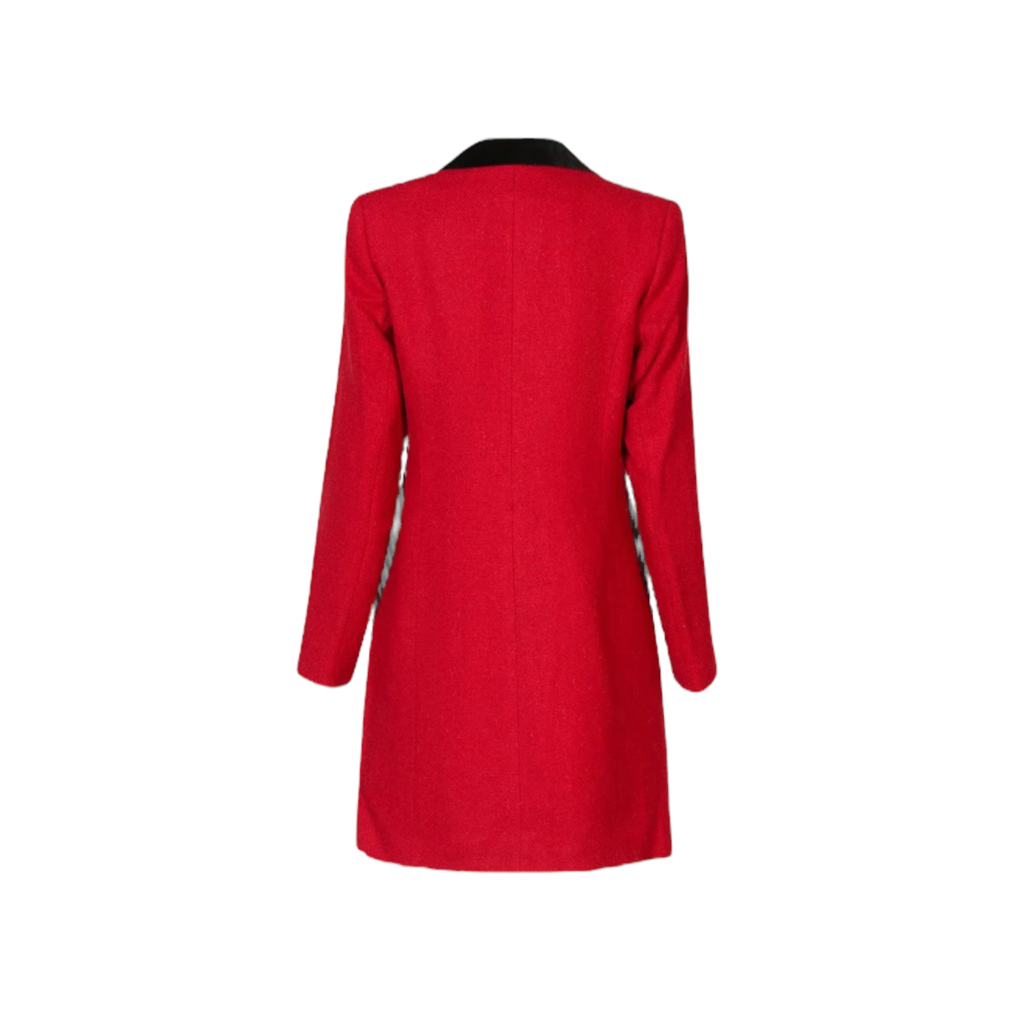 Ladies Harris Tweed Jacket (Sophie) - Red Twill