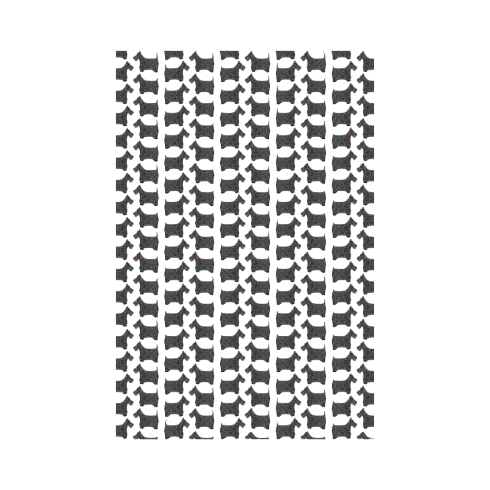 Scottie Dog Tea Towel