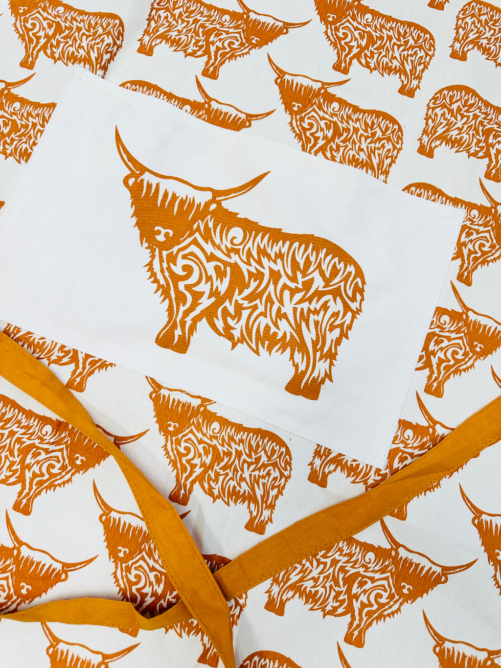 Highland Cow Apron