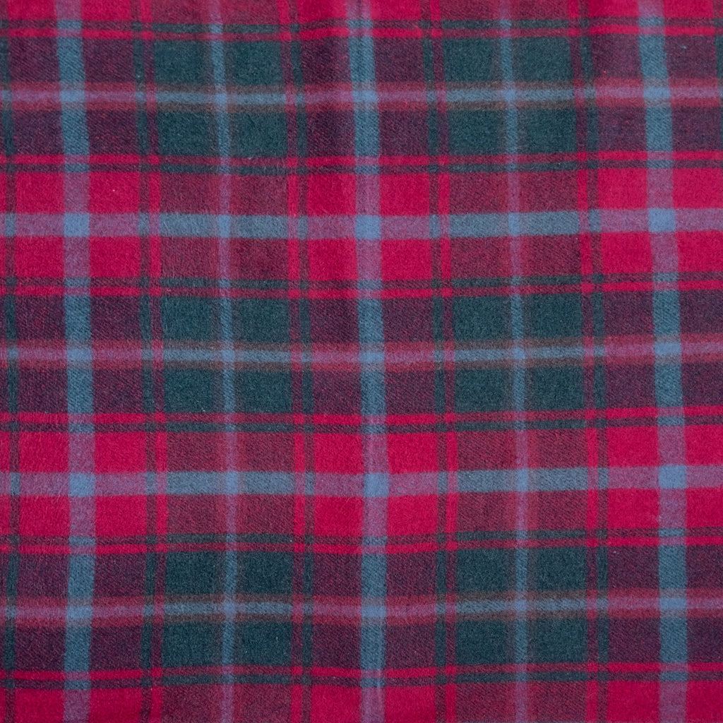 A close up of the Maple tartan.